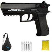 Baby Desert Eagle CO2 | Pistola de Airsoft con Bolas de 6mm Tipo Jericho 941. Sistema: Cargas de CO2. Potencia: &lt-3-5…